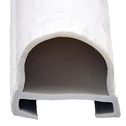 AP 018-184-EKD White 1" x 15/16" x 35' D-Seal Slide Out Seal