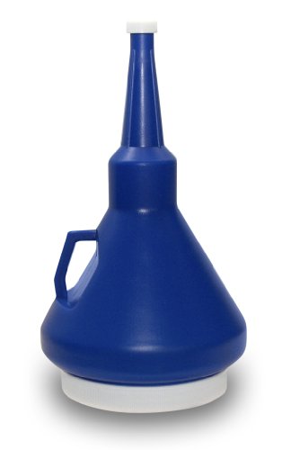 WirthCo 32115 Capped Funnel 1.25 Quart with Dust-Resistant Cap