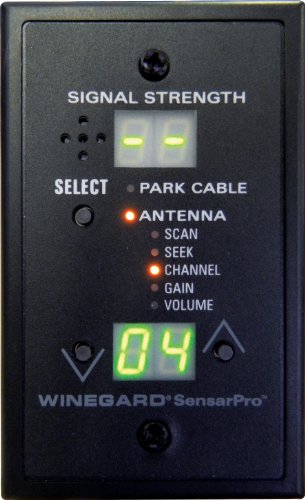 Winegard Co RFL-332 SensarPro RV TV Antenna Signal Meter and Power Supply