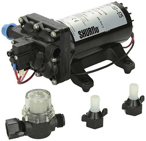 Shurflo 4048-153-E75 4.0 GPM Fresh Water Pump 12V DC