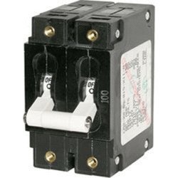 Blue Sea Systems 7258 C-Series Double Pole Circuit Breaker 100A