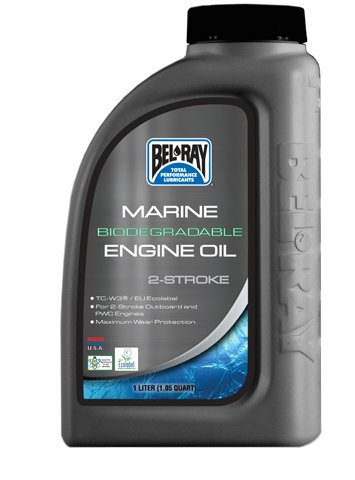 Bel-Ray 99700-BT1 Marine Biodegradable 2-Stroke Engine Oil 1 Liter