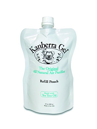 Kanberra Gel KG0024P 24 oz Refill Pouch Natural Tea Tree Oil Air Purifier