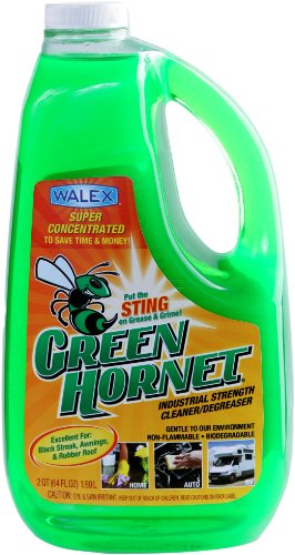 Walex Products GH64OZ Green Hornet Super Concentrate Cleaner Degreaser 64 oz
