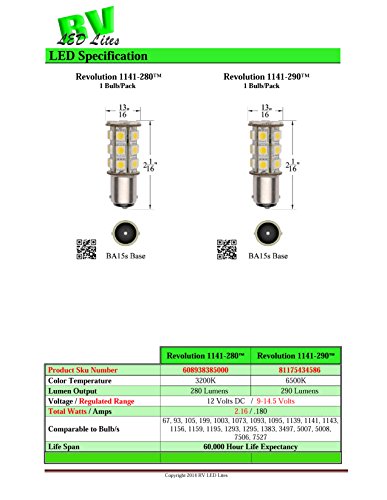 AP 016-1141-280 Starlights 1141 Single Pole LED Replacement Bulb 280 Lumens