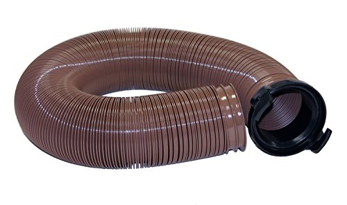 Valterra D04-0086 EZ Flush Heavy Duty RV Sewer Hose 10 Foot with 3 Inch Adapter