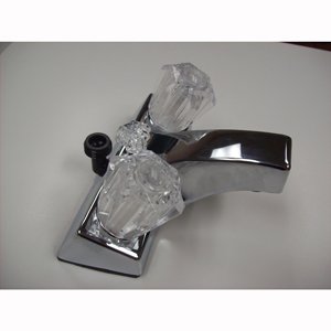 LaSalle Bristol 20373P21 Utopia 4" RV Bathroom Faucet with Diverter - Ivory