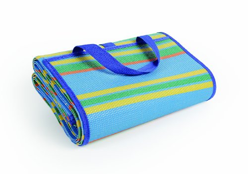 Camco 42805 Handy Mat Outdoor Picnic Blanket 60" x 78" Multi-Color