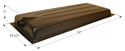 Icon Pistons 01611 RV Waste Holding Tank with Center End Drain