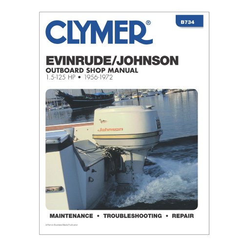 Clymer B734 Manual, Evin/jhnsn 1.5-125 Hp Ob 56-72