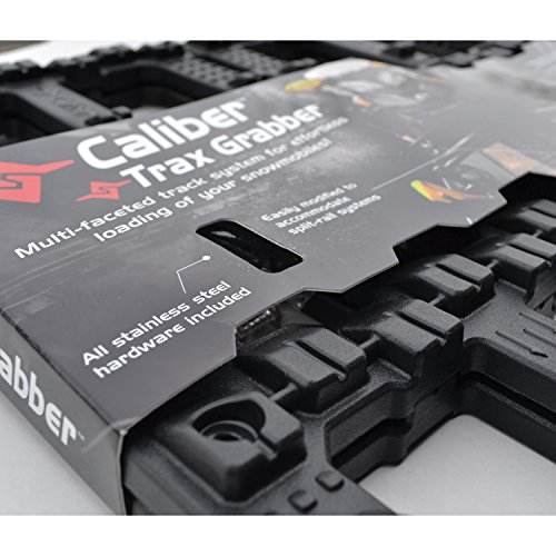 Caliber Products 23060 Trax Grabber Snowmobile Track Grips 2-Pack