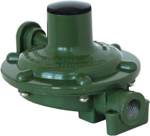 Marshall Excelsior Co. MEGR-230-90 Excela-Flo Single Stage Low Pressure LP Gas Regulator with 90° Vent