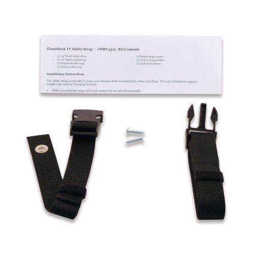 Ready America MRV3515 Travel TV Safety Strap for RVs