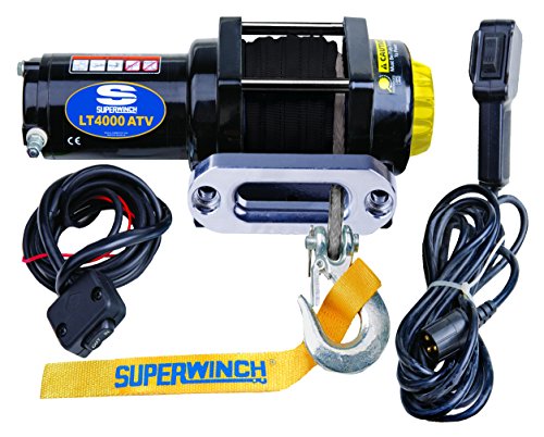 Superwinch 1140230 LT4000SR 4000 lb Electric Winch with Synthetic Rope