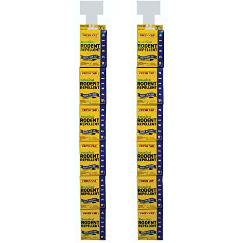 AP 020-129 Fresh Cab Rodent Repellent Display Box 12 Pouches