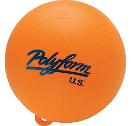 Polyform 96-857-540 8" Ski Buoy Fluorescent Orange