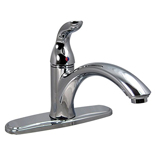 Valterra PF231321 Single Handle Kitchen Faucet 8-Inch Chrome