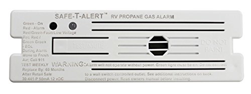 MTI Industries 30-441-P-WT SafeT Alert 12V LP Gas Detector White