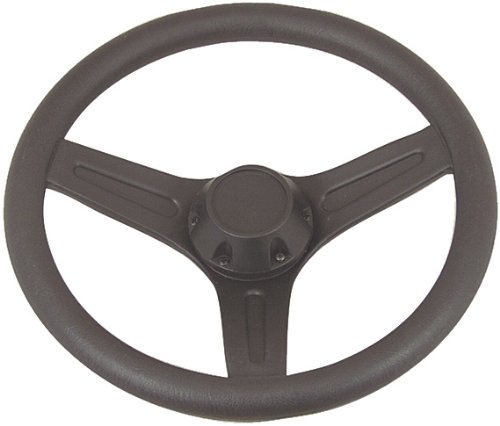 Detmar 2281C Daytona 13 Inch Marine Steering Wheel with Hard Grip and Center Cap