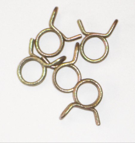 Helix Racing Products 111-1600 Hose Clamps 5/16" OD 150 Pack Zinc Plated