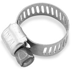 Helix Racing Products 111-6205 Stainless Steel Hose Clamps 10-Pack