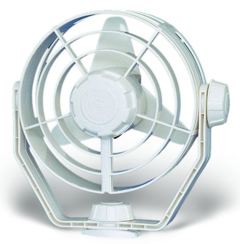 Hella 003361022 12V Two Speed Turbo Marine Fan White