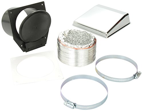 Westland Sales VID403AC Deluxe Dryer Vent Kit with Chrome Vent Cover
