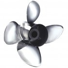 Michigan Wheel 993204 Apollo Stainless Steel Propeller 14.375" x 18" 4-Blade