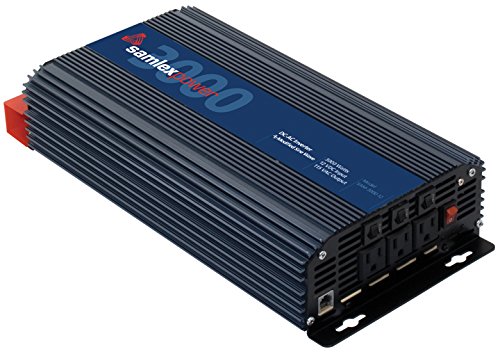 Samlex SAM-3000-12 Modified Sine Wave Power Inverter 3000W 12V DC to 115V AC