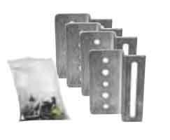 Samlex SM5-KIT Solar Panel Flat Mount Bracket Kit