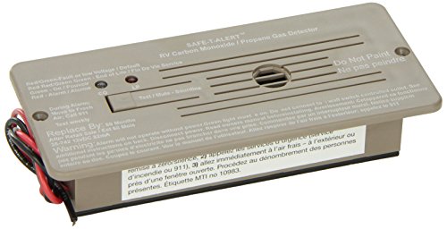 MTI Industries 35-742-BR LP Gas and Carbon Monoxide Flush Mount Detector