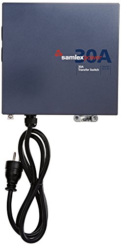 Samlex STS-30 30 Amp Automatic Transfer Switch with Inverter Quick Connect