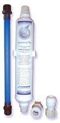 Flowmatic Systems FP10GKTUC RV Undercounter Water Filter Kit with Quick Connect Fittings
