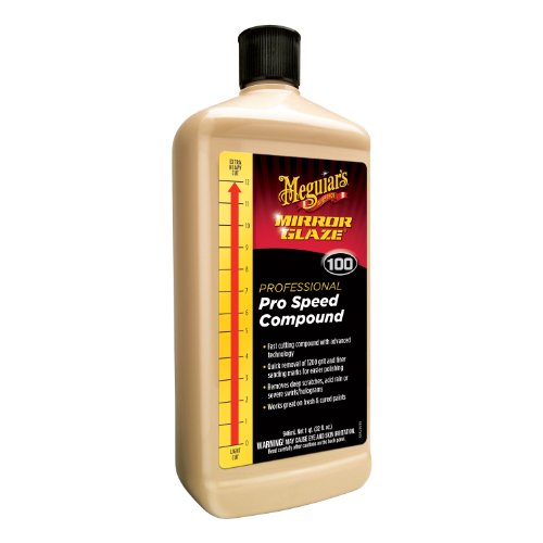Meguiars M10032 M100 Mirror Glaze Pro Speed Compound 32 oz