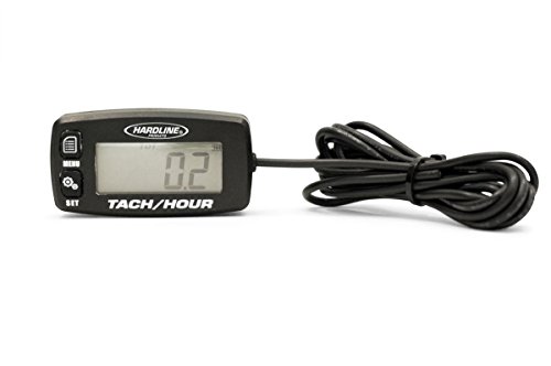 Hardline Products HR8062-2 Hour Meter Tachometer Gas Engine Up to 8 Cylinder