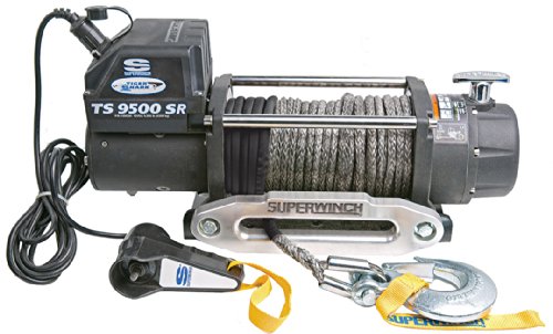 Superwinch 1595201 Tiger Shark 9500SR Synthetic Rope Winch