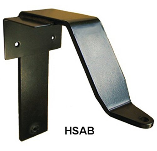 Brophy Prod HSAB Angled Camper Tie-Downs 4-Pack Black Powder Coated Steel