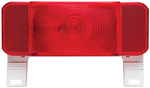 Optronics RVST61P Driver Side RV Tail Light with License Plate Bracket