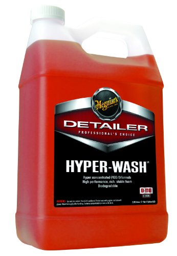 Meguiars D11001 Hyper Wash Concentrate Gallon 400:1 Dilution