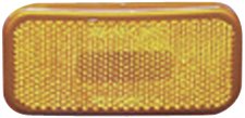 Fasteners Unlimited 003-59 Amber Rectangular Clearance Light