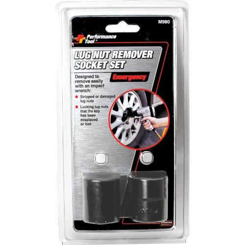 Performance Tool M980 Emergency Lug Nut Removal Set