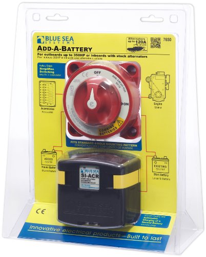Blue Sea Systems 7650 Add-A-Battery Dual Circuit Plus Battery Management System