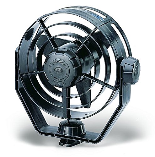 Hella 003361002 12V Two Speed Turbo Fan with Adjustable Mount