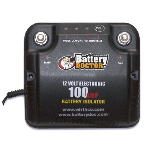 WirthCo 20090 Battery Doctor 75/100 Amp Dual Battery Isolator