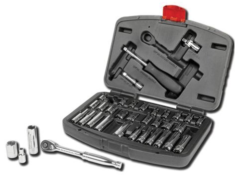 Performance Tool W36905 36-Piece 1/4 Inch Drive Mechanics Socket Set