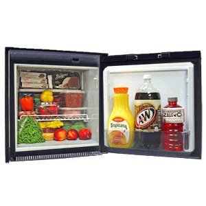 Norcold NR751BB Universal Voltage Marine Refrigerator, Black, 2.7 cu.ft.