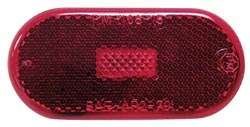 Peterson Fluid V128R Oval Clearance Marker Light Red