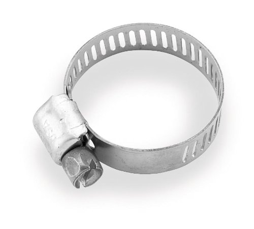 Helix Racing Products 111-6210 Stainless Steel Worm Drive Hose Clamps 10mm-27mm (10-Pack)