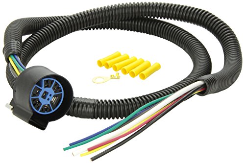 Pollak 11-998 7-Way RV Interlocking Connector Wire Harness