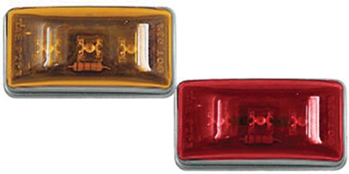 Optronics MCL95AS Sealed Marker Clearance Light Amber Stud Mount